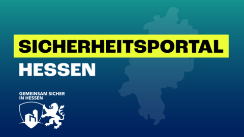 Logo Sicherheitsportal Hessen Logo Sicherheitsportal Hessen mit Hessenlöwe